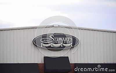 Stewarts Specail Events Sign, Murfreesboro, TN Editorial Stock Photo